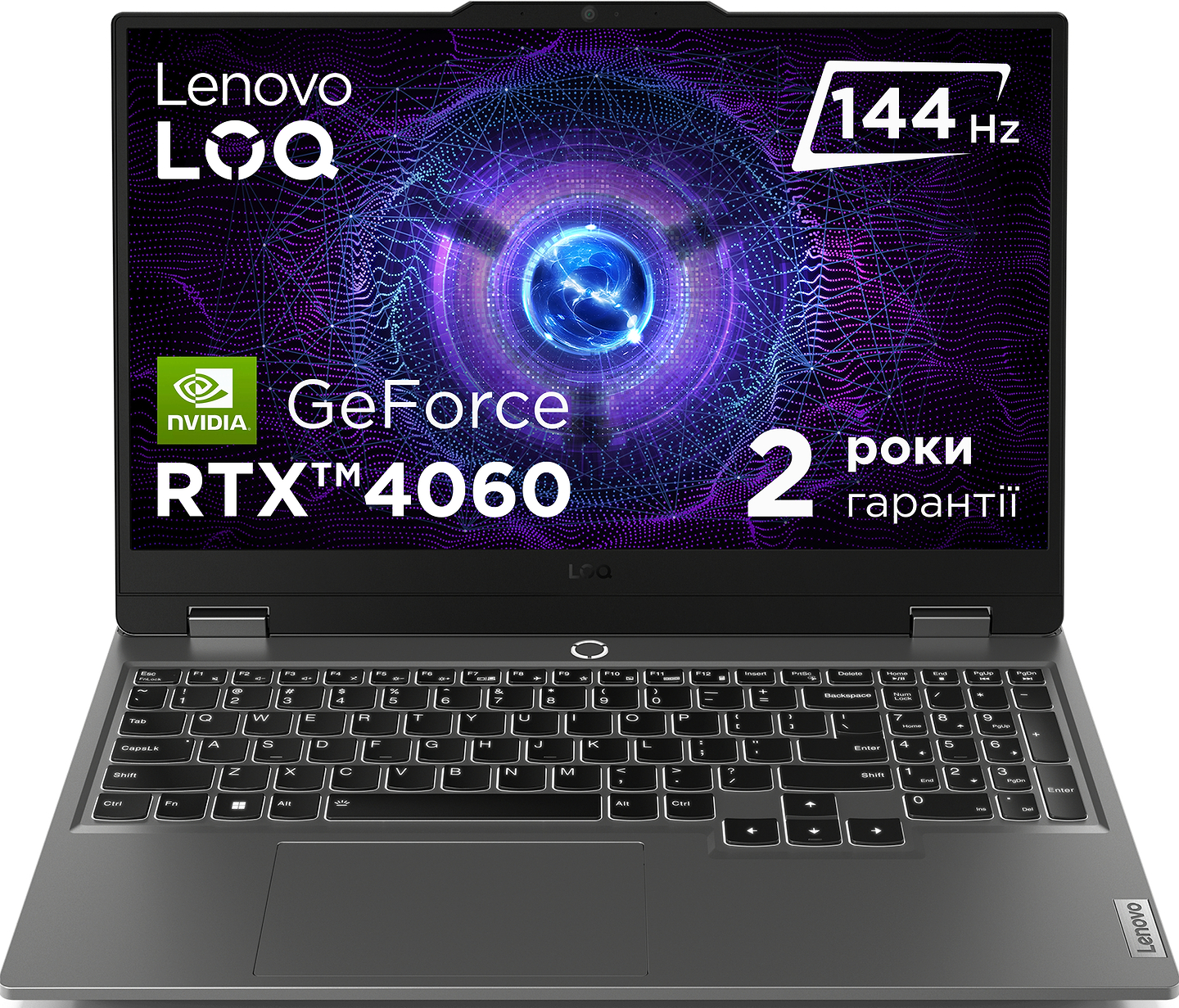 Ноутбук игровой Lenovo LOQ 15ARP9 (83JC001CRA) Luna Grey - Фото 1