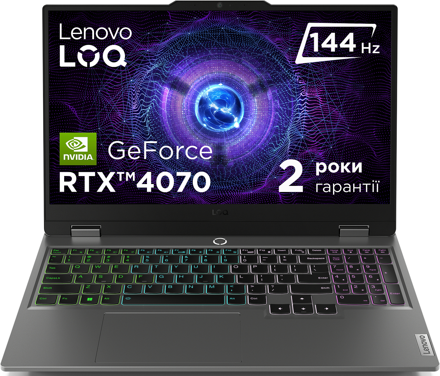 Ноутбук игровой Lenovo LOQ 15ARP9 (83JC00CXRA) Luna Grey - Фото 1