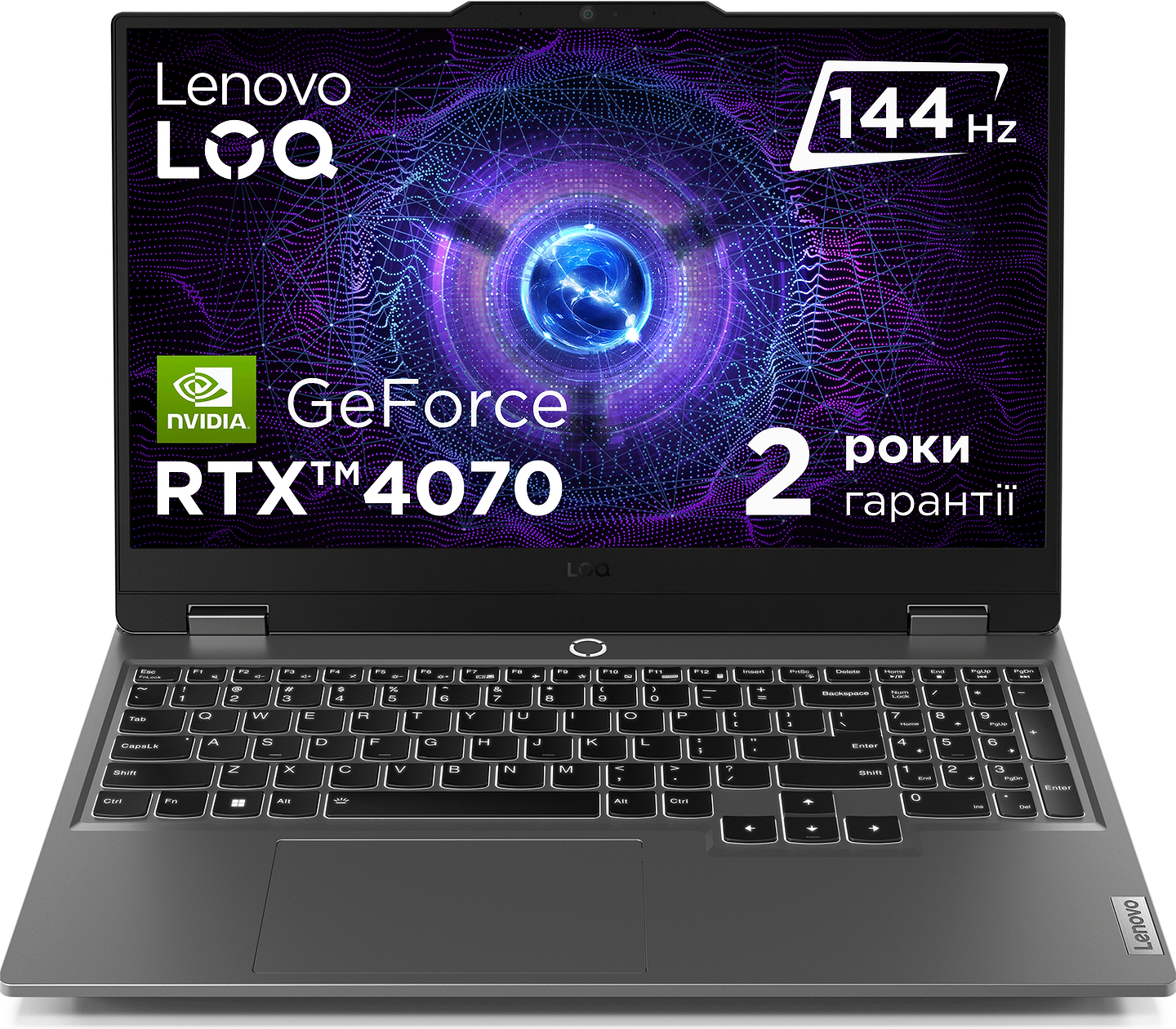 Ноутбук игровой Lenovo LOQ 15ARP9 (83JC00ANRA) Luna Grey - Фото 1