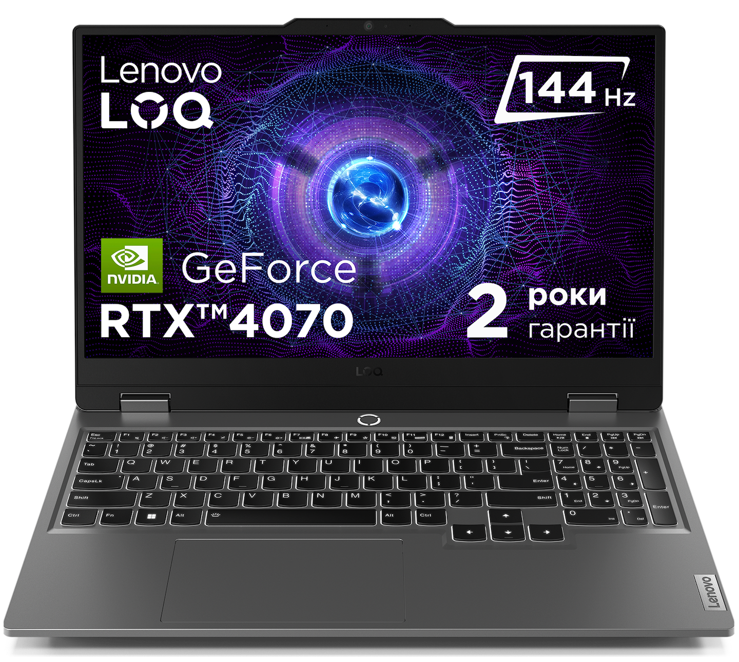 Ноутбук игровой Lenovo LOQ 15ARP9 (83JC00ANRA) Luna Grey