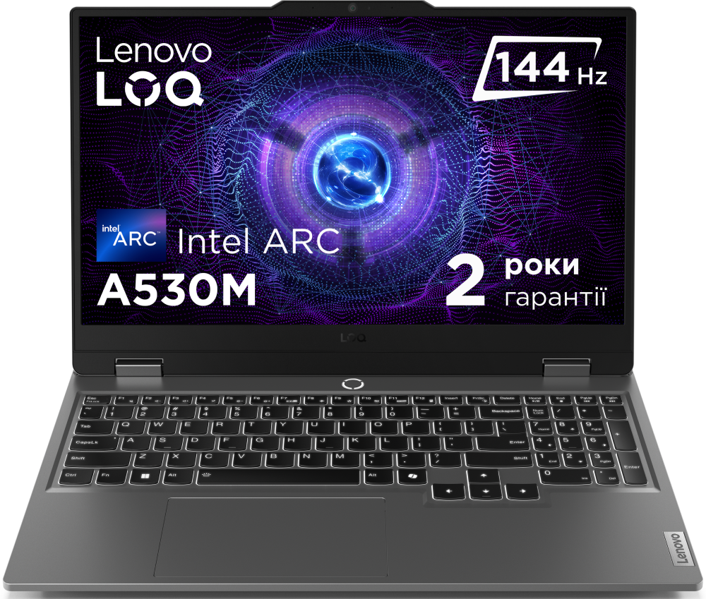 Ноутбук ігровий Lenovo LOQ 15IAX9I (83FQ0013RA) Luna Grey
