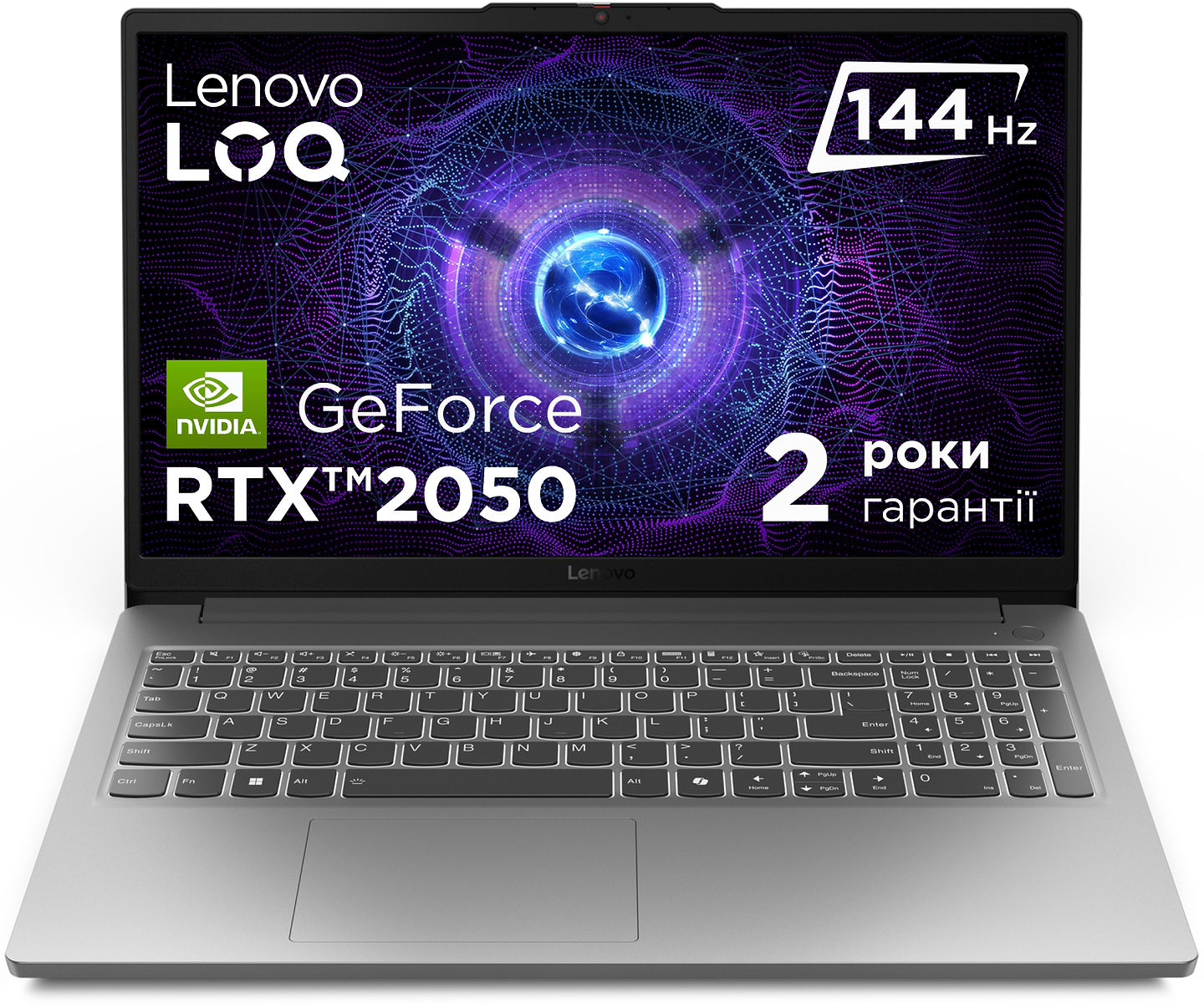 Ноутбук игровой Lenovo LOQ 15IAX9E (83LK008RRA) Luna Grey - Фото 1