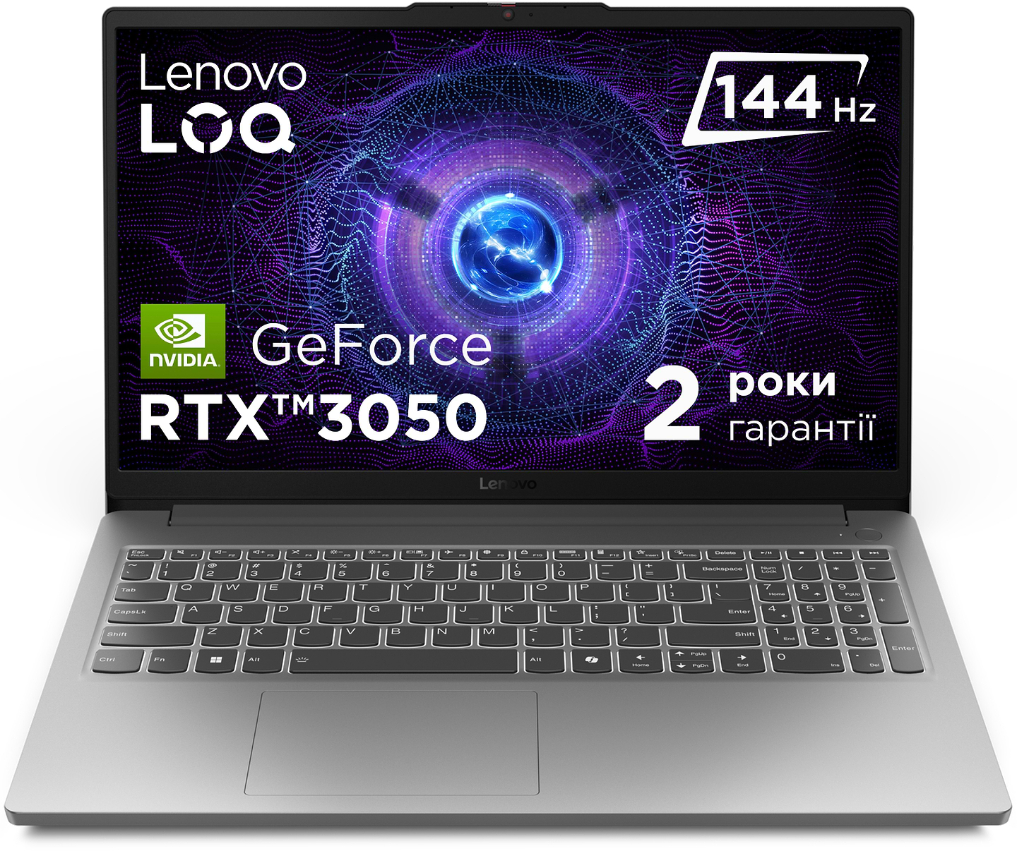 Ноутбук игровой Lenovo LOQ 15IAX9E (83LK008SRA) Luna Grey - Фото 1