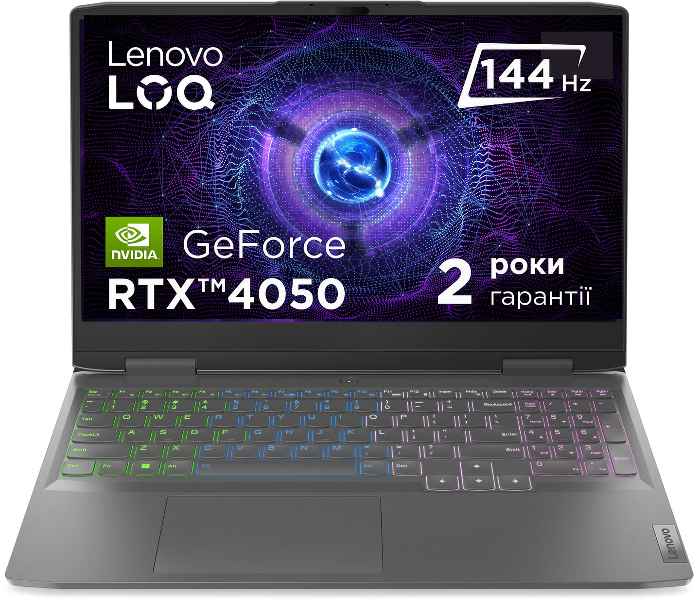 Ноутбук игровой Lenovo LOQ 15IRH8 (82XV00SLRA) Storm Grey - Фото 1