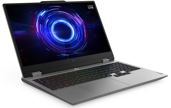 Фото - Ноутбук ігровий Lenovo LOQ 15IRX10 (83JE00MTRA) Luna Grey