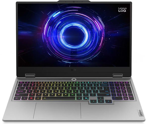Фото - Ноутбук игровой Lenovo LOQ 15IRX10 (83JE00L5RA) Luna Grey