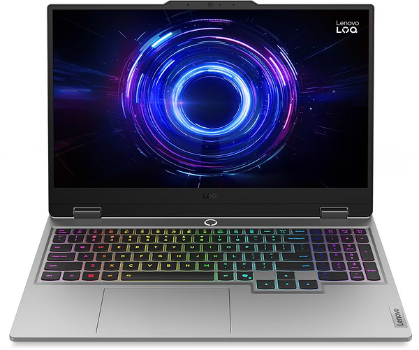 Фото - Ноутбук ігровий Lenovo LOQ 15IRX10 (83JE00MTRA) Luna Grey
