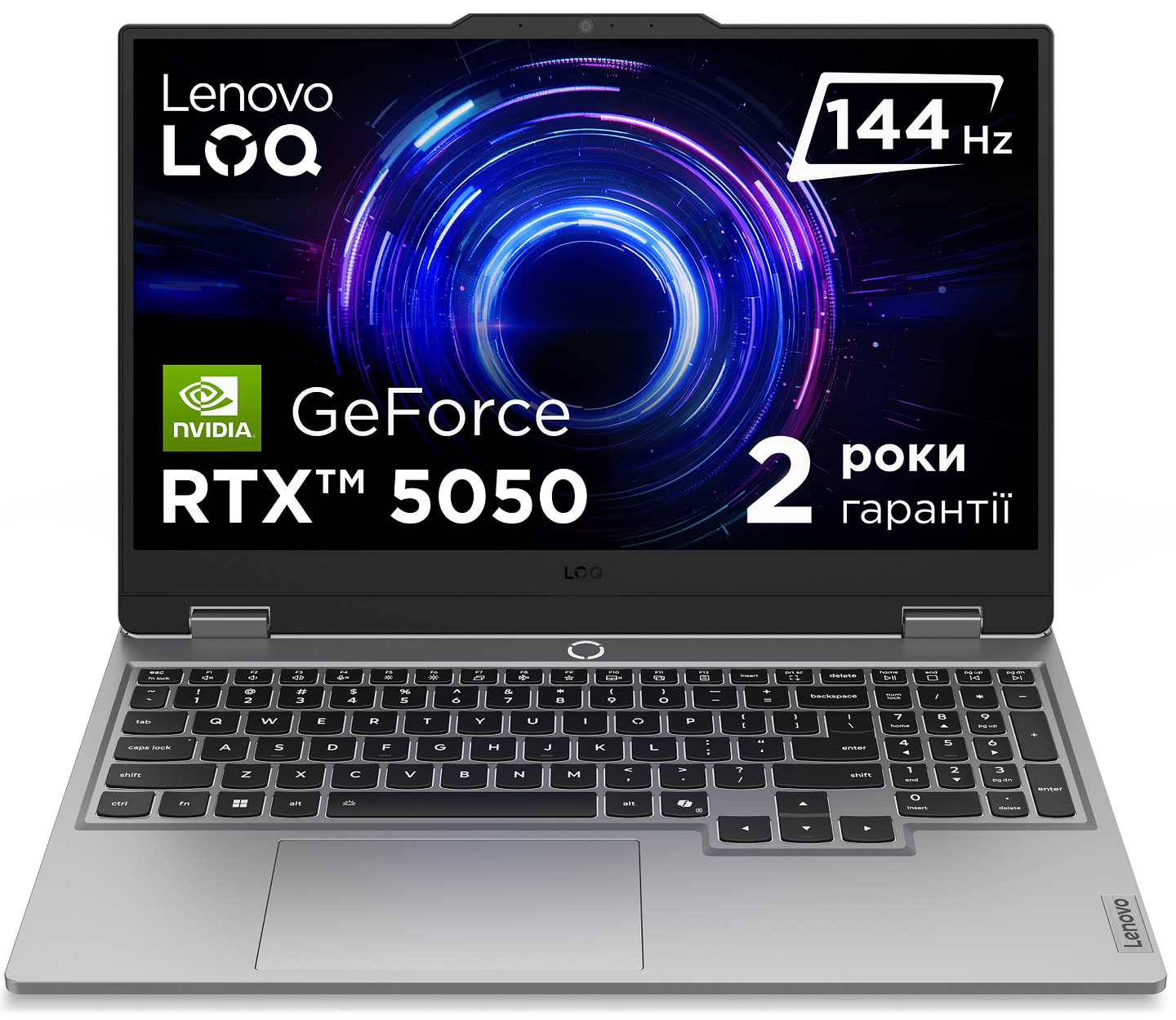 Ноутбук игровой Lenovo LOQ 15IRX10 (83JE006WRA) Luna Grey - Фото 1