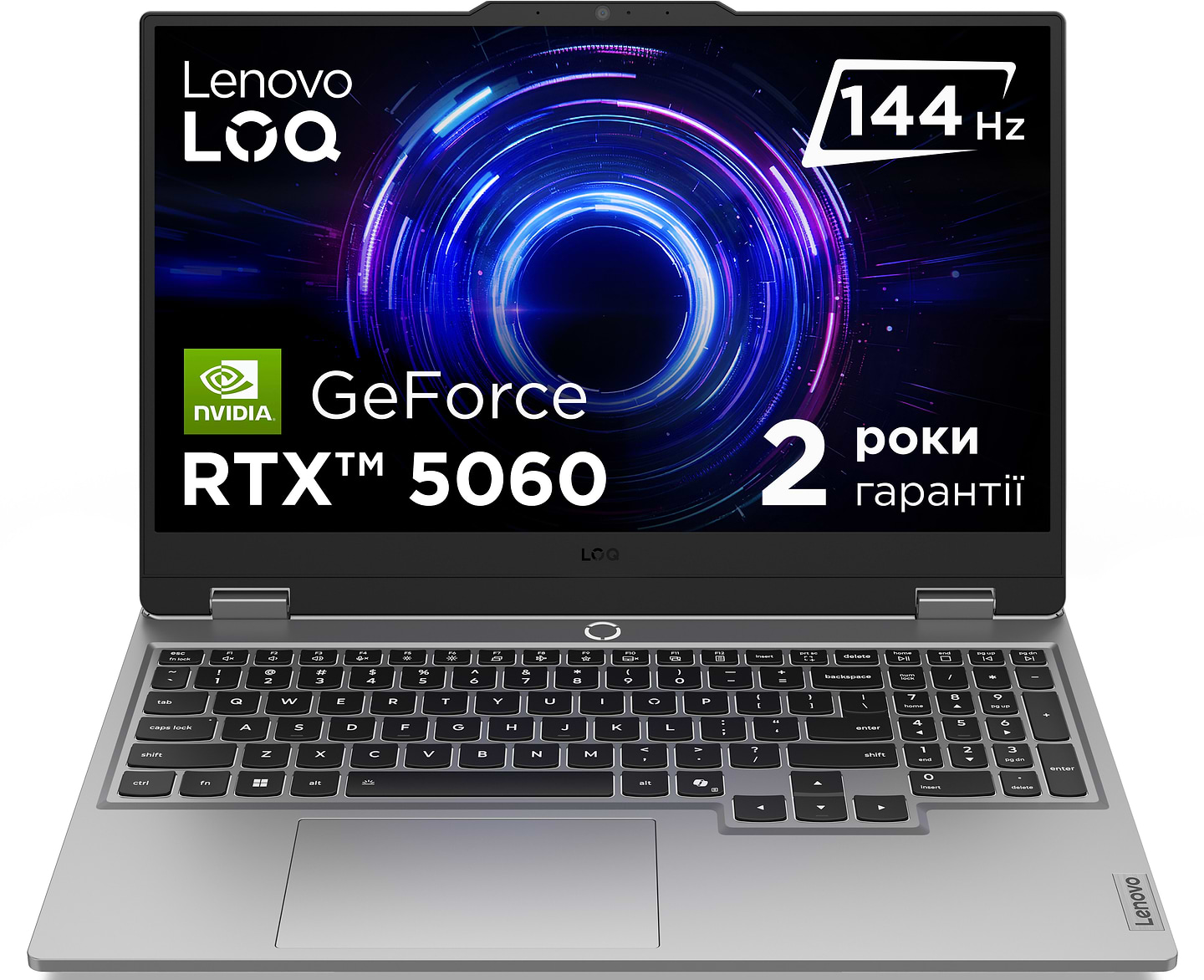 Ноутбук игровой Lenovo LOQ 15IRX10 (83JE007HRA) Luna Grey - Фото 1