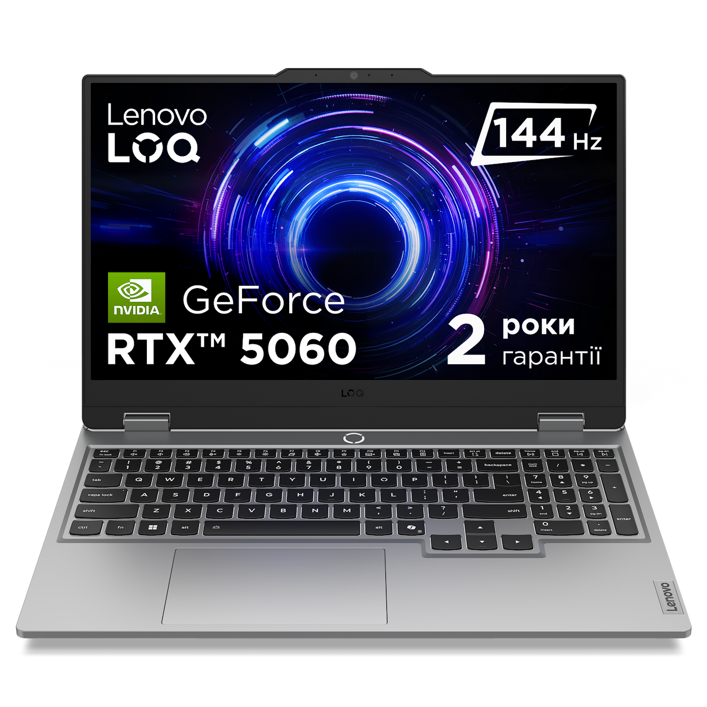 Ноутбук ігровий Lenovo LOQ 15IRX10 (83JE007HRA) Luna Grey