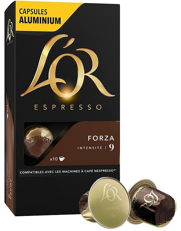 Фото - Кава у капсулах L`OR Espresso Forza 10 шт. Фото - Кава у капсулах L`OR Espresso Forza 10 шт.