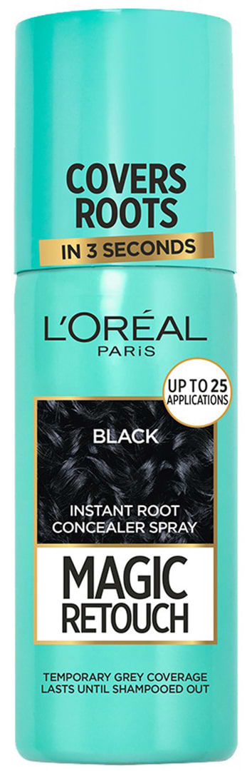 Тонирующее средство для седых волос L'Oreal Paris Magic Retouch 75 мл Черный (3600523192687)