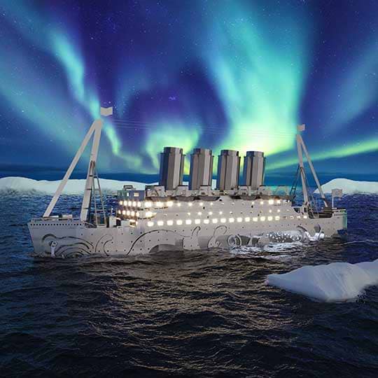 Фото - Металлический конструктор Metal Time Lost at Sea (MT044)