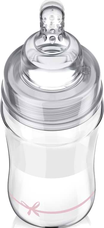 Фото - Бутылочка для кормления Lovi DIAMOND GLASS Baby Shower girl, 250 мл. (74/204girl)