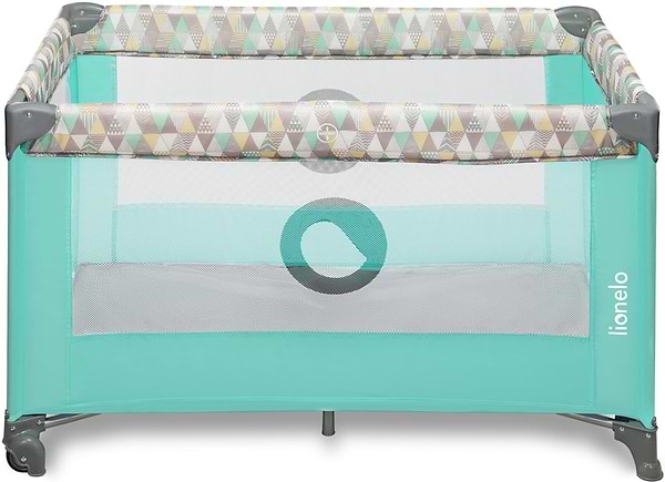 Фото - Манеж класичний Lionelo Stefi Green Mint Multicolor