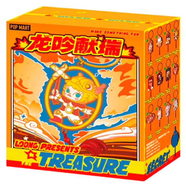 Ігрова фігурка-сюрприз Pop Mart Loong Presents the Treasure Pendant (LPTT-01)