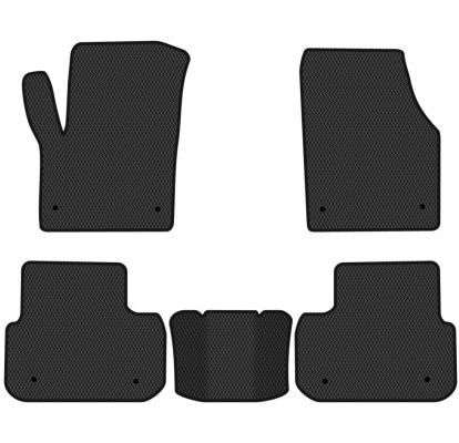 EVA коврики в салон авто EVAtech для Discovery Sport Land Rover 2014-2019 1 поколение SUV USA LR11975CV5LA8RBB