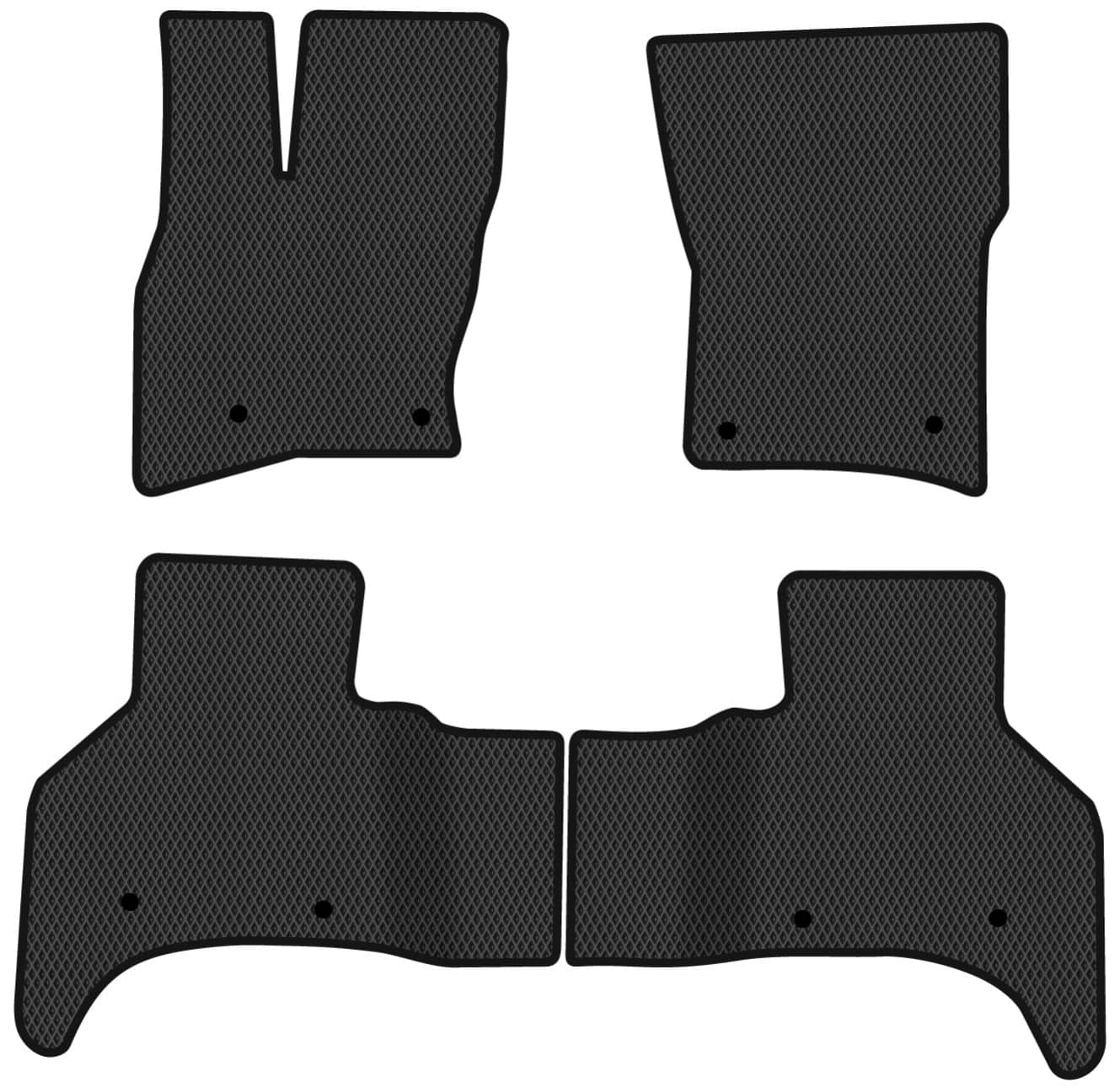 EVA коврики в салон авто EVAtech для Defender (L663) Land Rover 2020 2 поколение SUV EU LR13055PC4RN8RBB