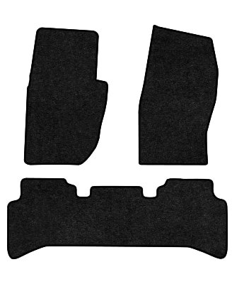 Коврики ворсовые в салон авто EVAtech Standard для Land Rover Range Rover (P38A) 1994-2002 2 поколение SUV EU черный кант (LR22372ZB3VEB)