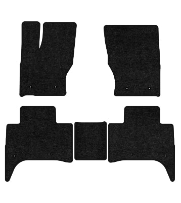 Коврики ворсовые в салон авто EVAtech Standard для Land Rover Range Rover Sport (L494) 2013-2022 2 поколение SUV EU черный кант (LR33640C5LA8VEB)
