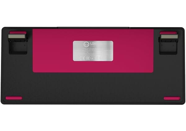 Фото - Клавіатура бездротова ігрова Lorgar KBP7075W Wireless Gaming Mechanical Pro Black-Red (LRG-KBP7075W-BK-US)