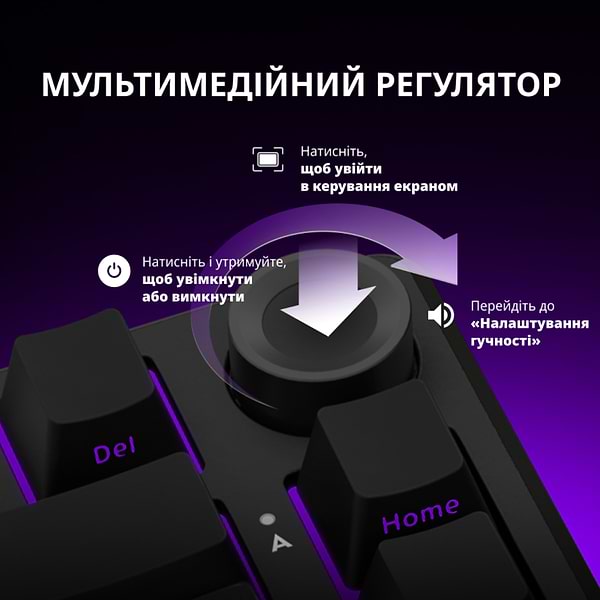 Фото - Клавіатура бездротова ігрова Lorgar KBP7075W Wireless Gaming Mechanical Pro Black-Red (LRG-KBP7075W-BK-US)