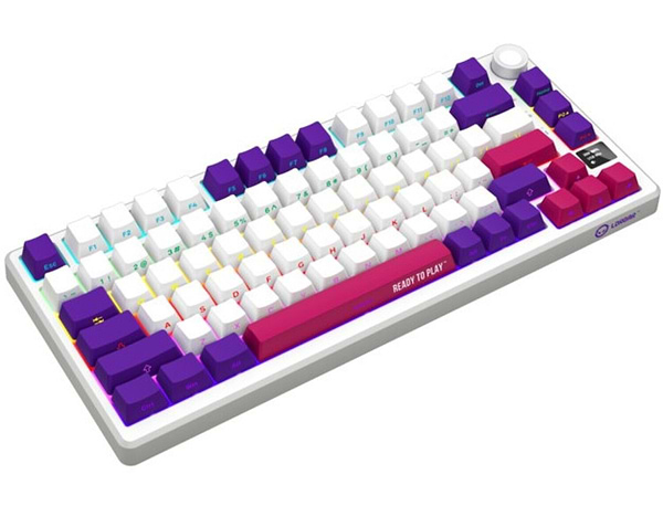 Фото - Клавіатура бездротова ігрова Lorgar KBP7075W Wireless Gaming Mechanical Pro White (LRG-KBP7075W-WH-US)