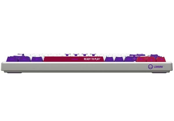 Фото - Клавіатура бездротова ігрова Lorgar KBP7075W Wireless Gaming Mechanical Pro White (LRG-KBP7075W-WH-US)