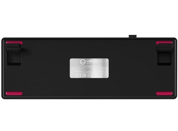 Фото - Клавіатура бездротова ігрова Lorgar KBP70MW Wireless Mechanical Pro Black-Red (LRG-KBP70MW-BK-US)