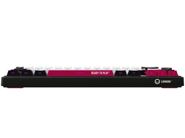 Фото - Клавіатура бездротова ігрова Lorgar KBP70MW Wireless Mechanical Pro Black-Red (LRG-KBP70MW-BK-US)
