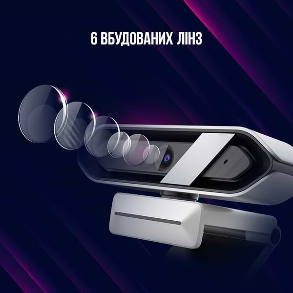 Фото - Веб-камера для комп'ютера Lorgar Rapax 701 Streaming 2K Pink (LRG-SC701PK)
