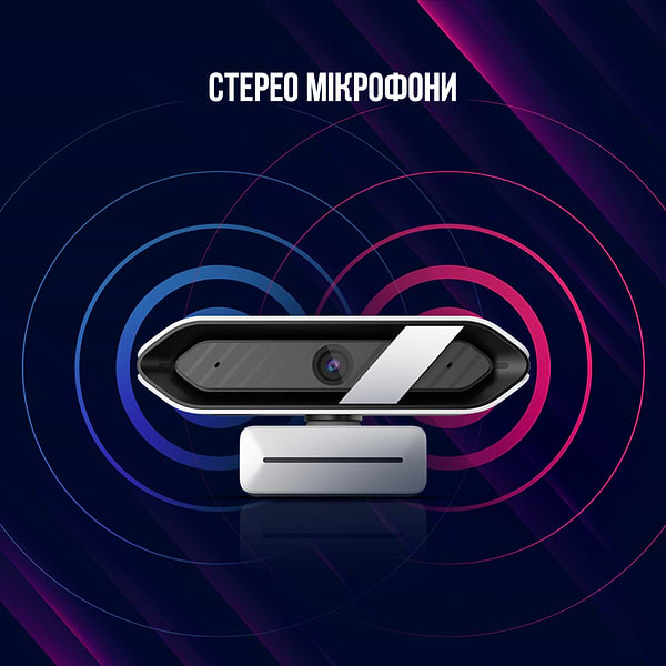 Фото - Веб-камера для комп'ютера Lorgar Rapax 701 Streaming 2K Pink (LRG-SC701PK)