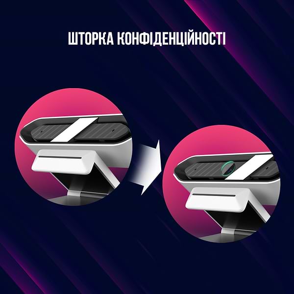 Фото - Веб-камера для комп'ютера Lorgar Rapax 701 Streaming 2K Pink (LRG-SC701PK)
