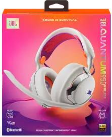 Фото - Гарнітура бездротова ігрова JBL Quantum 950 (JBLQTUM950WHT)