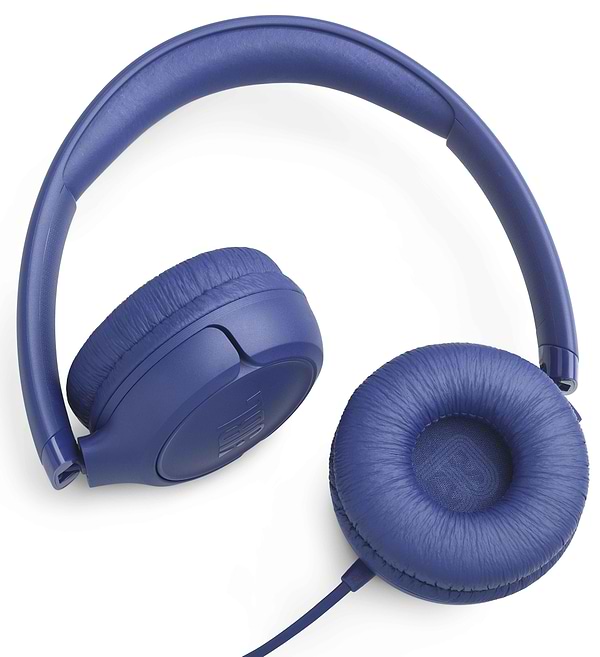 Фото - Наушники накладные проводные JBL Tune 530C Blue (JBLT530CBLU)