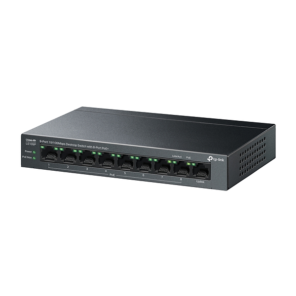 Фото - Коммутатор локальної мережі (Switch) TP-Link LS109P