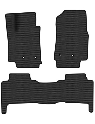 EVA коврики в салон авто EVAtech для LX 450d (J200) 7 seats Restyling Lexus 2012-2022 3 поколение SUV EU LS11363ZD3TL4RBB