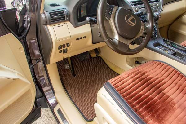 Фото - EVA коврики в салон авто передние EVAtech для RX 270 (AGL10) Lexus 2009-2015 3 поколение SUV EU LS11991A2TL4RBB