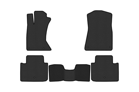 EVA коврики в салон авто EVAtech для GS (GSR190) AWD Lexus 2005-2011 3 поколение Sedan EU LS12224C5LA6RBB