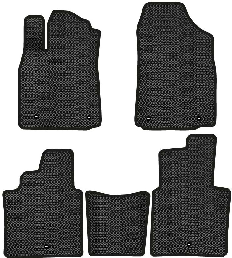 EVA коврики в салон авто EVAtech для ES 250 (XV60) (6 clips) Lexus 2012-2018 6 поколение Sedan USA LS12564CV5TL6RBB