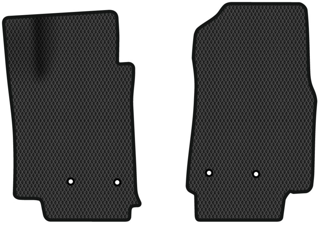 EVA коврики в салон авто передние EVAtech для LX 450d (J200) 5 seats Restyling Lexus 2012-2022 3 поколение SUV EU LS13775AD2TL4RBB