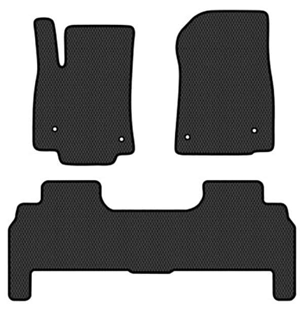EVA коврики в салон авто EVAtech для LX 570 (URJ200) 5 seats Lexus 2008-2012 3 поколение SUV EU LS21563Z3TL4RBB