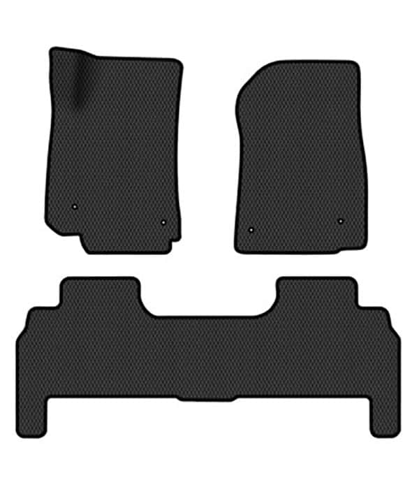 EVA коврики в салон авто EVAtech для LX 570 (URJ200) 5 seats Lexus 2008-2012 3 поколение SUV EU LS21564ZD3LA4RBB