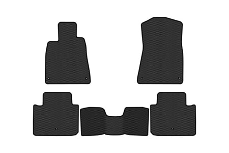 EVA коврики в салон авто EVAtech для GS (GSR190) 2WD Lexus 2005-2011 3 поколение Sedan EU LS22073CB5LA6RBB