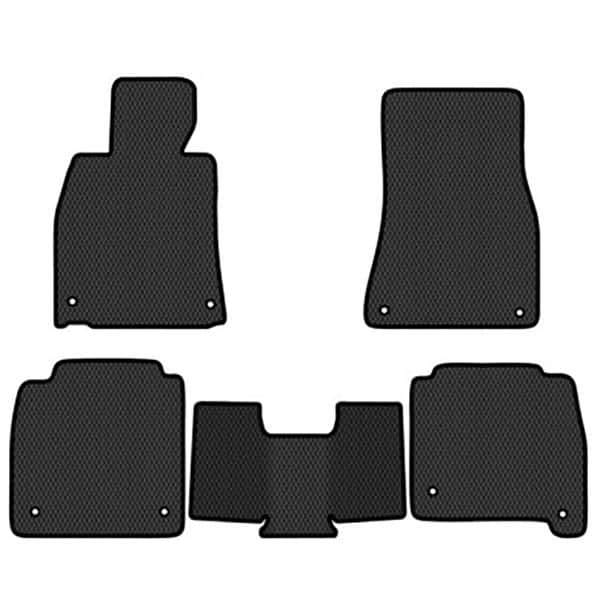 EVA коврики в салон авто EVAtech для LS 460 L (USF41) (Long) RWD 4-seats Lexus 2007-2017 4 поколение Sedan EU LS22225CB5TL8RBB