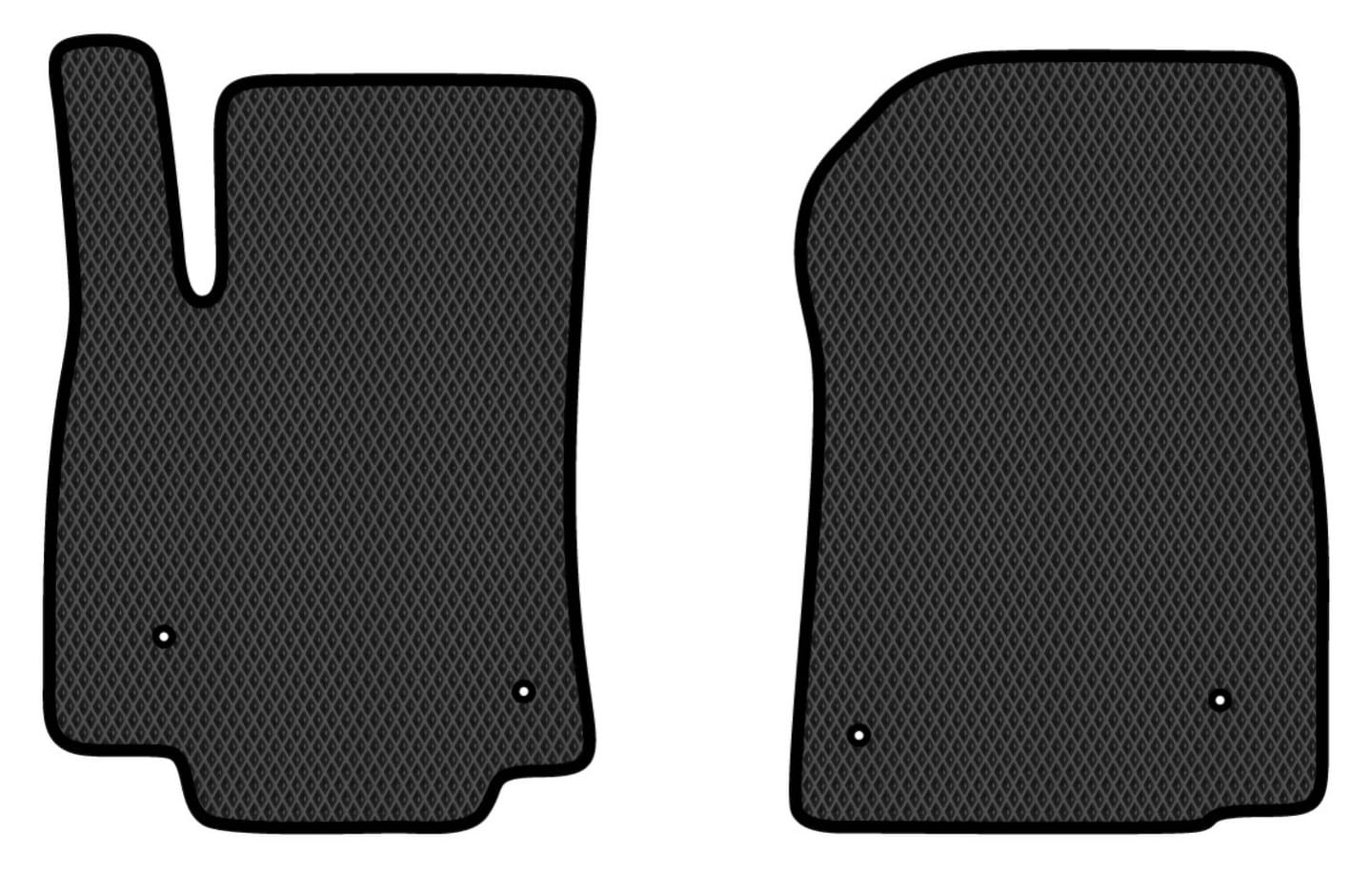 EVA коврики в салон авто передние EVAtech для LX 570 (URJ200) 7 seats Lexus 2008-2012 3 поколение SUV EU LS23187A2LA4RBB