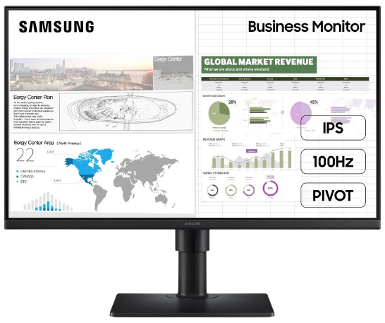 Монітор Samsung S24D400 (LS24D400GAIXCI/UA)