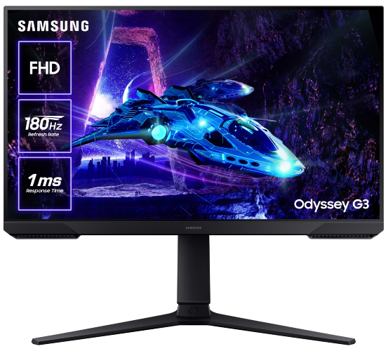 Монитор игровой Samsung Odyssey G3 (LS24DG300EIXCI) - Фото 1