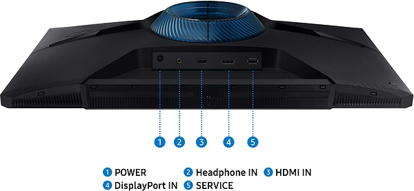 Фото - Монитор игровой Samsung Odyssey G3 (LS24DG300EIXCI)