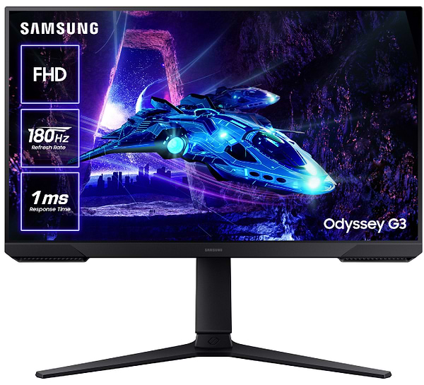 Фото - Монітор ігровий Samsung Odyssey G3 (LS24DG302EIXCI)